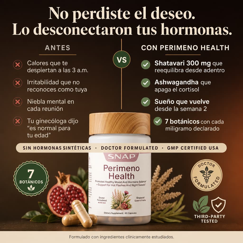 Sin Sintéticos. Sin Dosis Ocultas. Sin Excusas. Aviva Perimeno Health® 60 Cápsulas