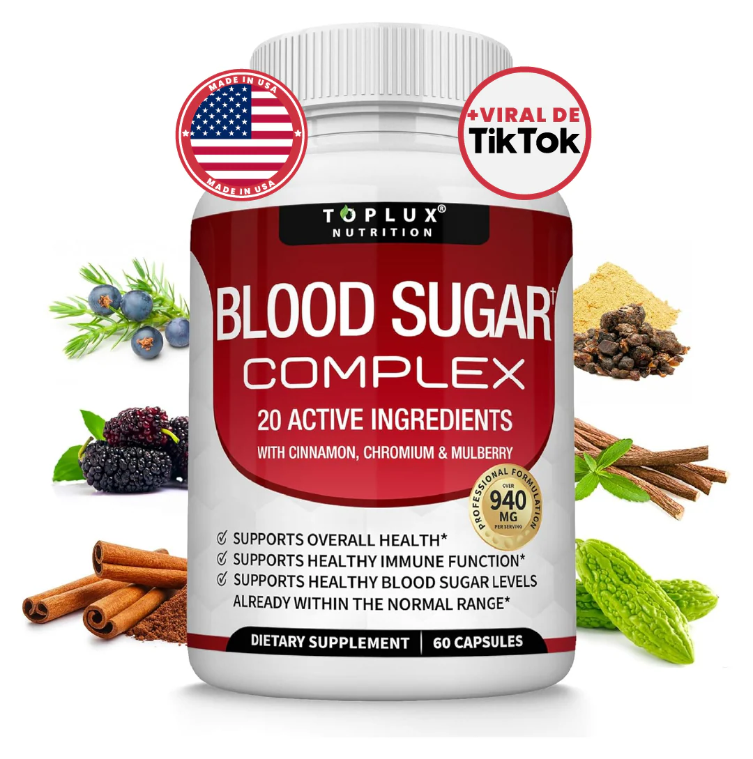 Apoya Tu Salud y Azúcar con Blood Sugar Complex