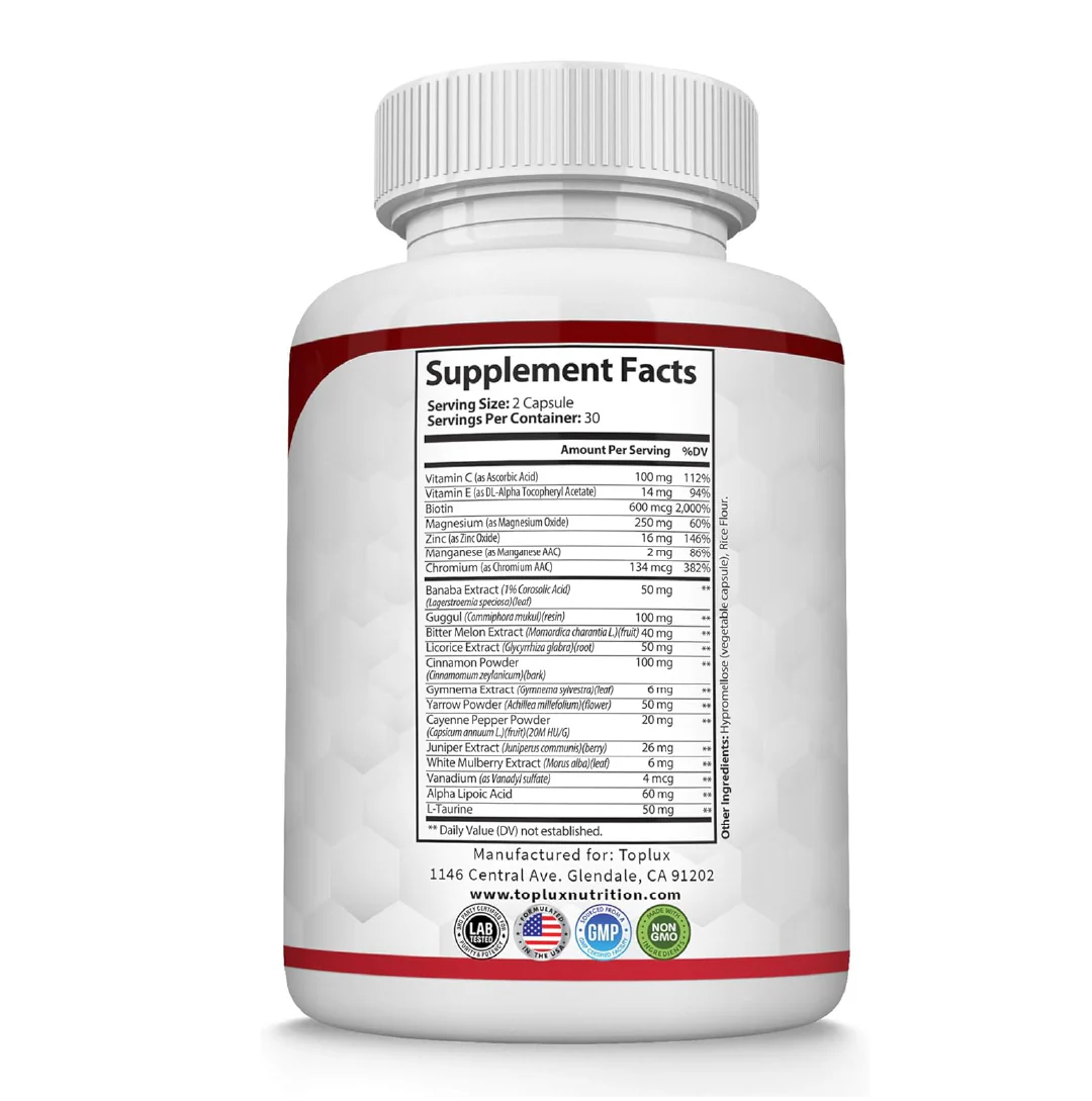 Apoya Tu Salud y Azúcar con Blood Sugar Complex